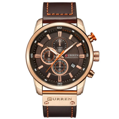 RELOJ CURREN 8291 ORIGINAL CASUAL MARRÓN | CUR-101