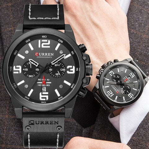 RELOJ CURREN ORIGINAL MARRÓN NARANJA NEGRO 8314 | CUR-27 - CUR-87 - CUR-110