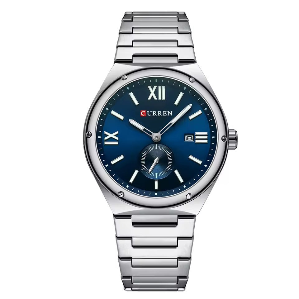 RELOJ CURREN ORIGINAL - CASUAL NEGRO, DORADO Y PLATEADO | SKU: CUR-135, CUR-136, CUR-137