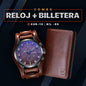COMBO RELOJ CURREN + BILLETERA | CUR-15 - BIL-05