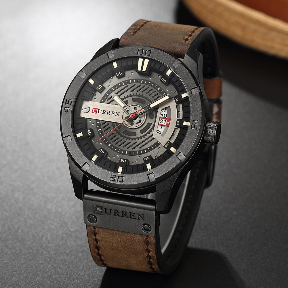 RELOJ CURREN ORIGINAL - CASUAL Y ELEGAMTE - MARRON TIERRA | CUR-26