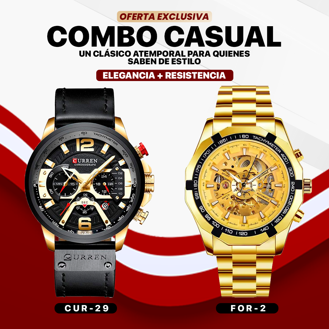 Combo Exclusivo #3: CURREN + FORSINING | CUR-29 / FOR-2