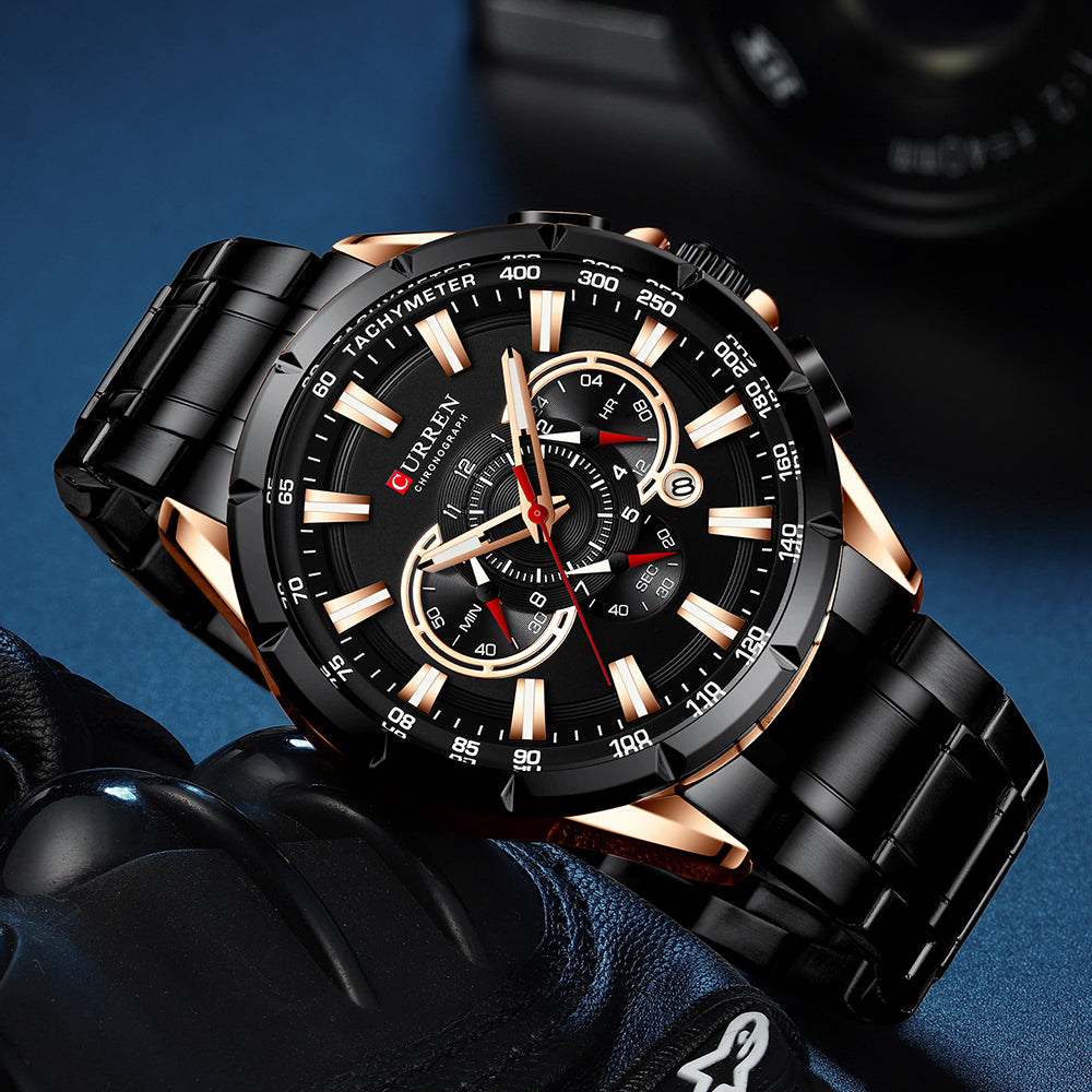 COMBO RELOJ CURREN + BILLETERA | CUR-31 - BIL-07