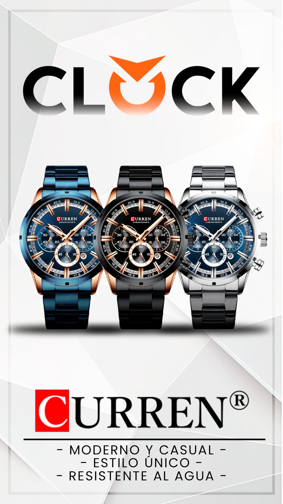 RELOJ CURREN ORIGINAL CASUAL HOMBRE 8355 | CUR-34 | CUR-61 | CUR-142