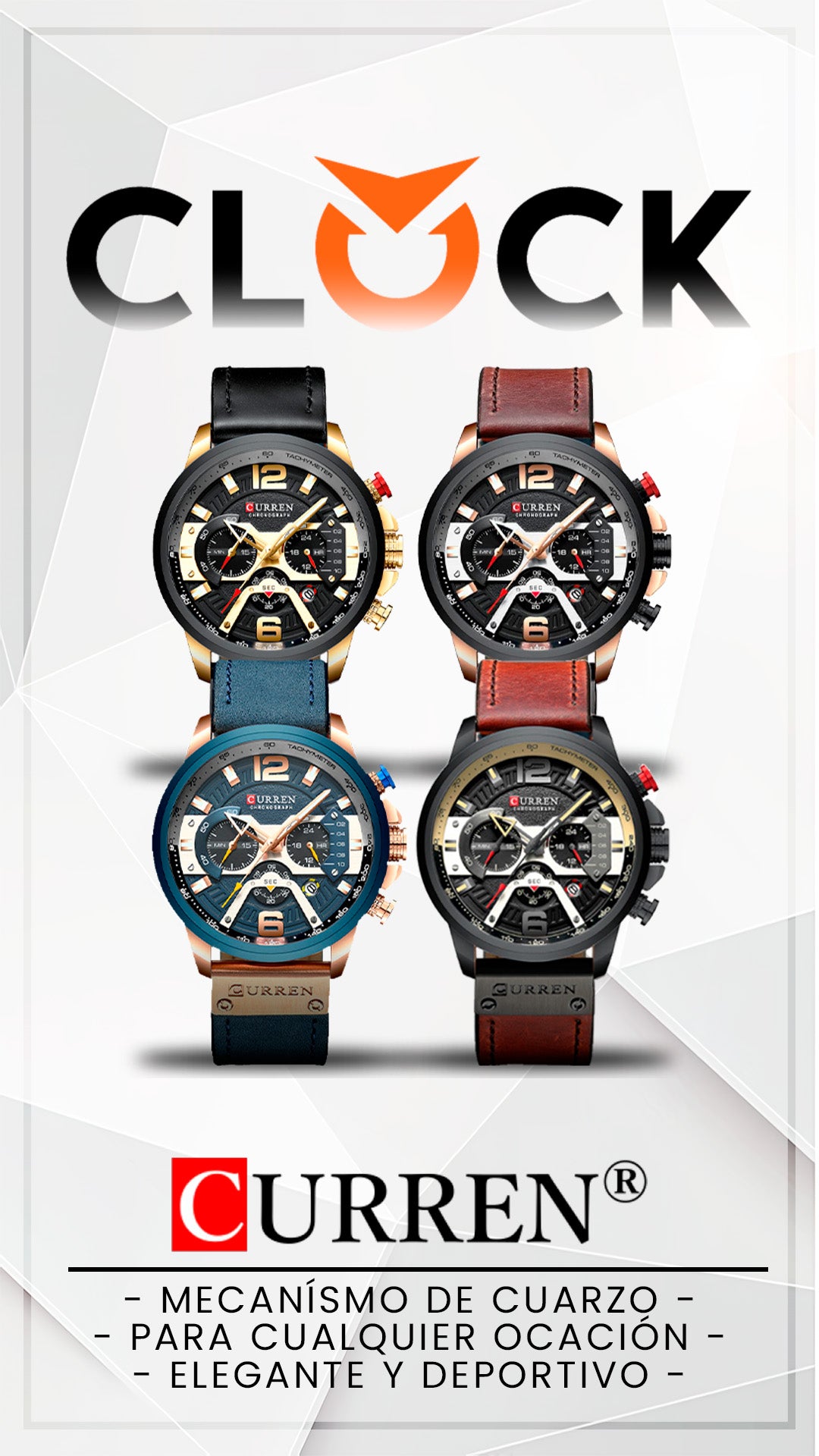 RELOJ CURREN ORIGINAL - CASUAL 8329 | CUR-28 I CUR-29 | CUR-56 | CUR-141