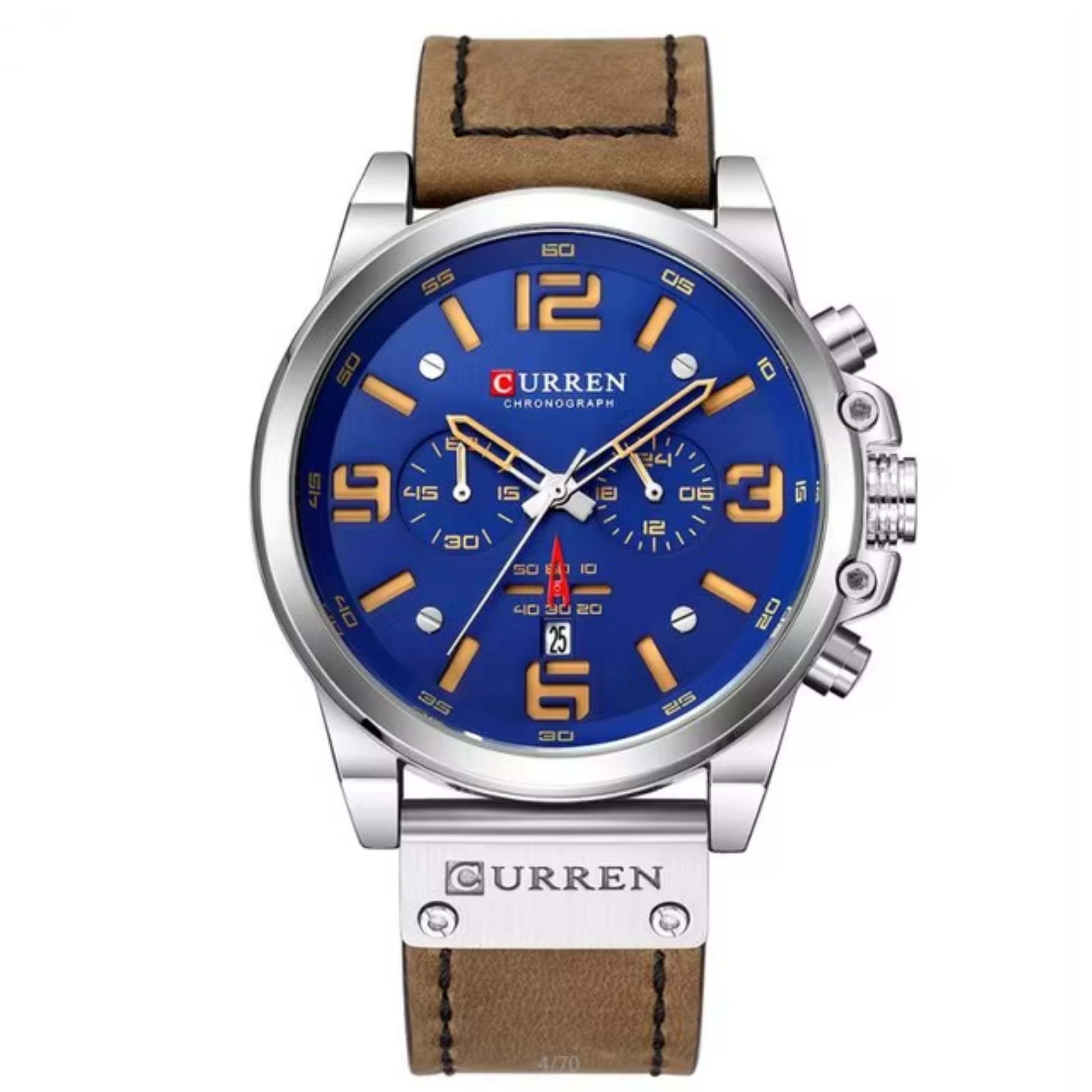 RELOJ CURREN ORIGINAL MARRÓN NARANJA NEGRO 8314 | CUR-27 - CUR-87 - CUR-110 - CUR-138