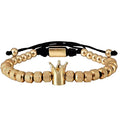 BRAZALETE  REY DORADO I PLATEADO | BRA-39 I BRA-42