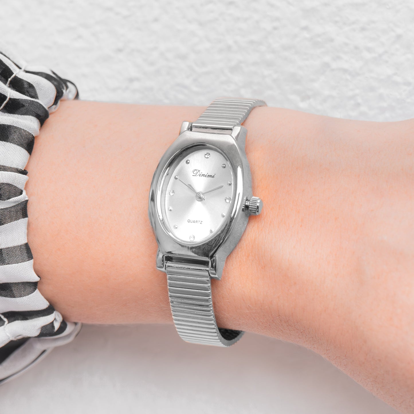 RELOJ DINIMI ORIGINAL 77102 PLATEADO | DIN-10