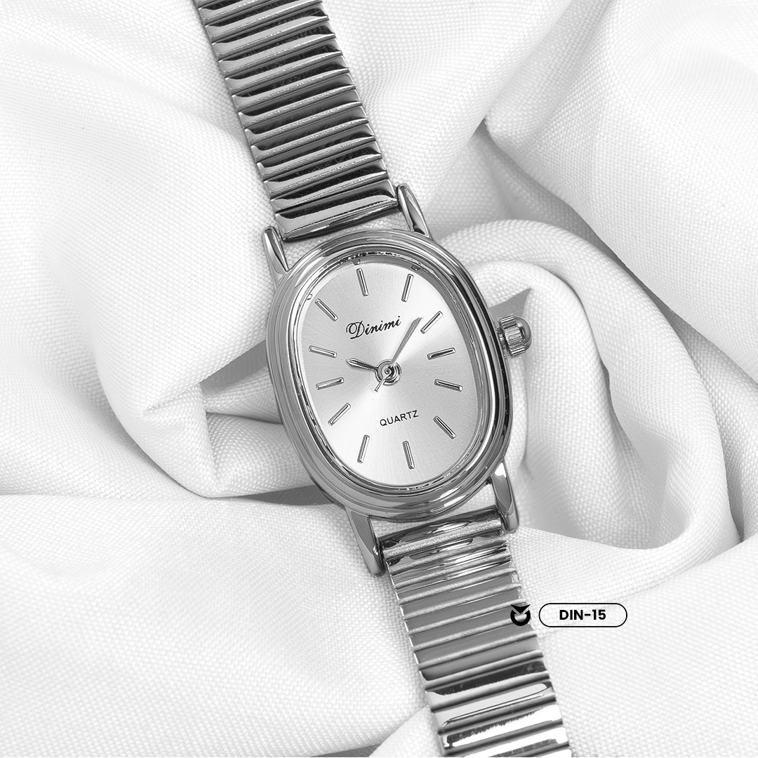 RELOJ DINIMI ORIGINAL 77101 PLATEADO DORADO ROSA NEGRO BLANCO | DIN-14, DIN-15, DIN-16, DIN-17, DIN-18