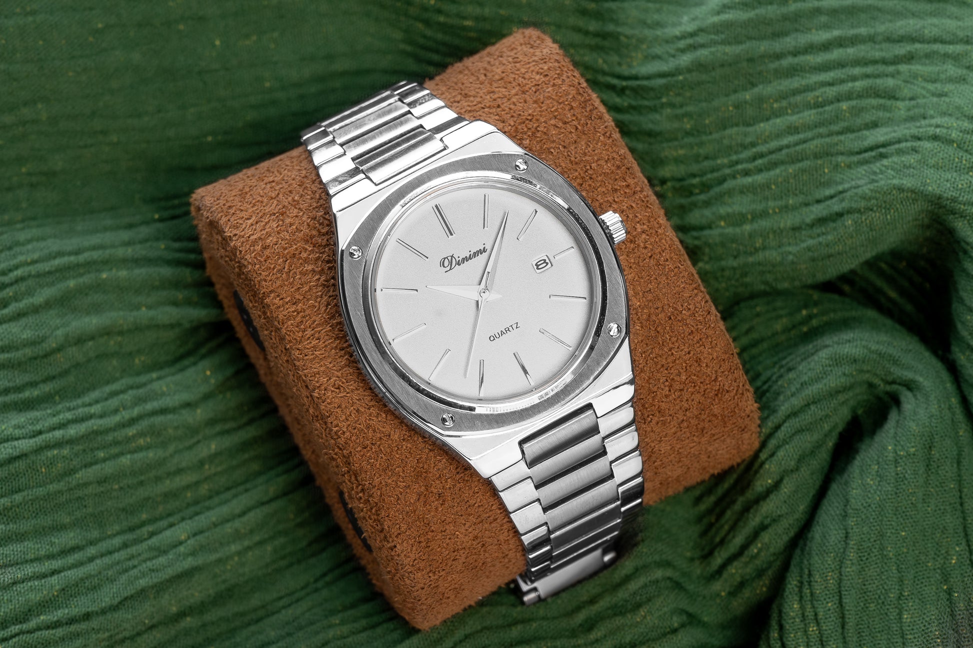 RELOJ DINIMI ACERO ORIGINAL COLOR BLANCO | DIN-7 ELEGANTE 