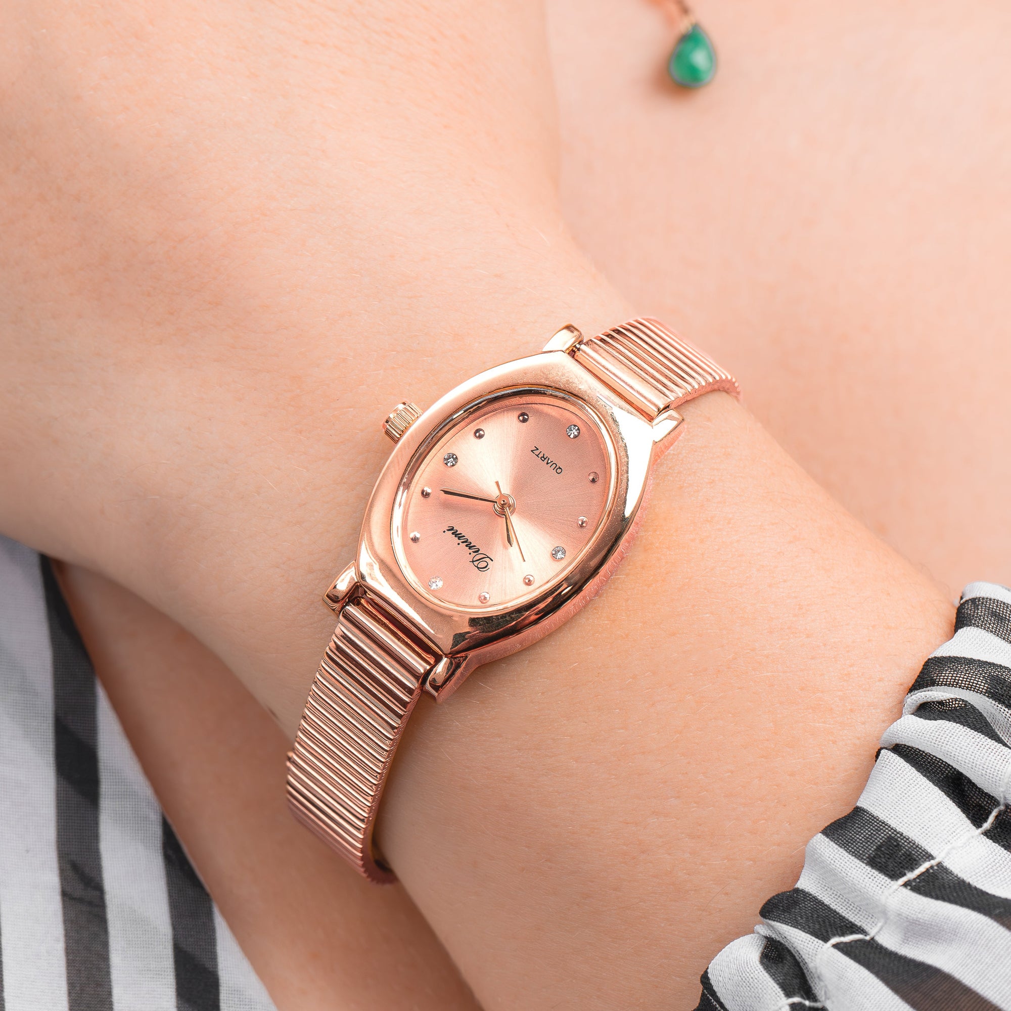 RELOJ DINIMI ORIGINAL 77102 BLANCO PLATEADO DORADO ROSADO | DIN-8, DIN-9, DIN-10, DIN-29