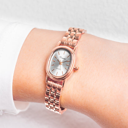 RELOJ DINIMI ORIGINAL  77101 PLATEADO DORADO ROSADO NEGRO | DIN-19, DIN-20, DIN-21, DIN-28