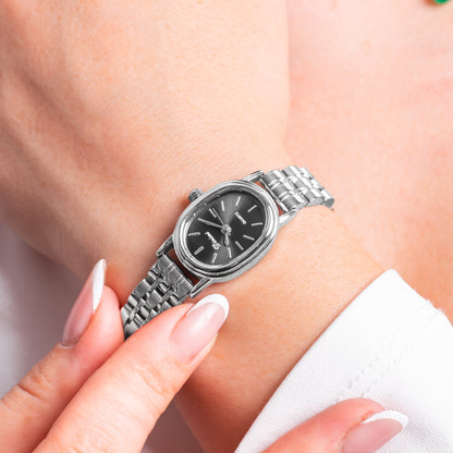 RELOJ DINIMI ORIGINAL  77101 PLATEADO DORADO ROSADO NEGRO | DIN-19, DIN-20, DIN-21, DIN-28