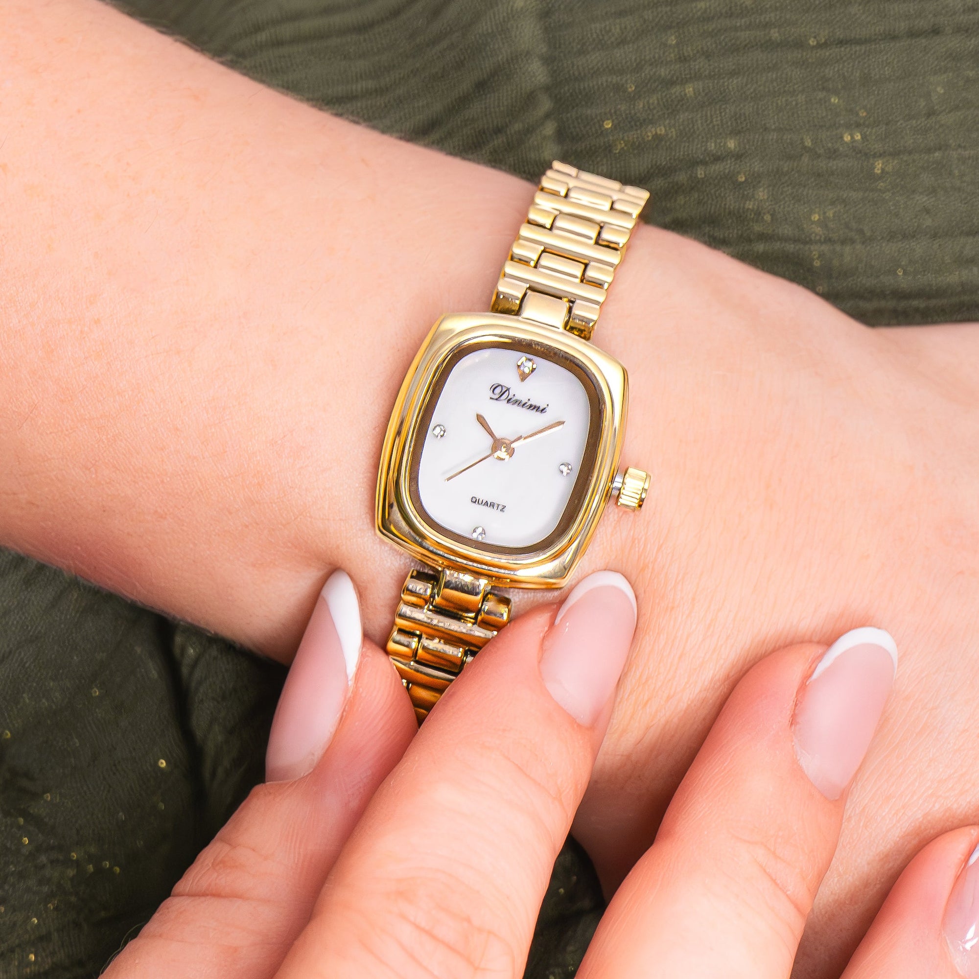 RELOJ DINIMI ORIGINAL 77121 PLATEADO DORADO ROSA | DIN-25, DIN-26, DIN-27