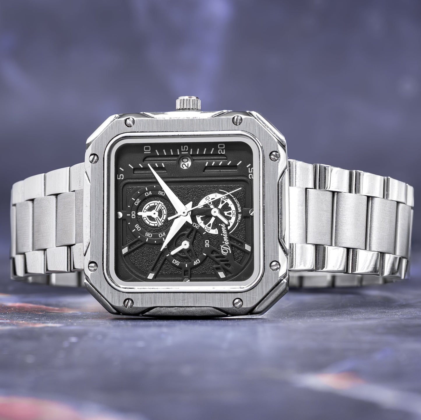 RELOJ DINIMI ORIGINAL 88430 PLATEADO | DIN-3, DIN-4