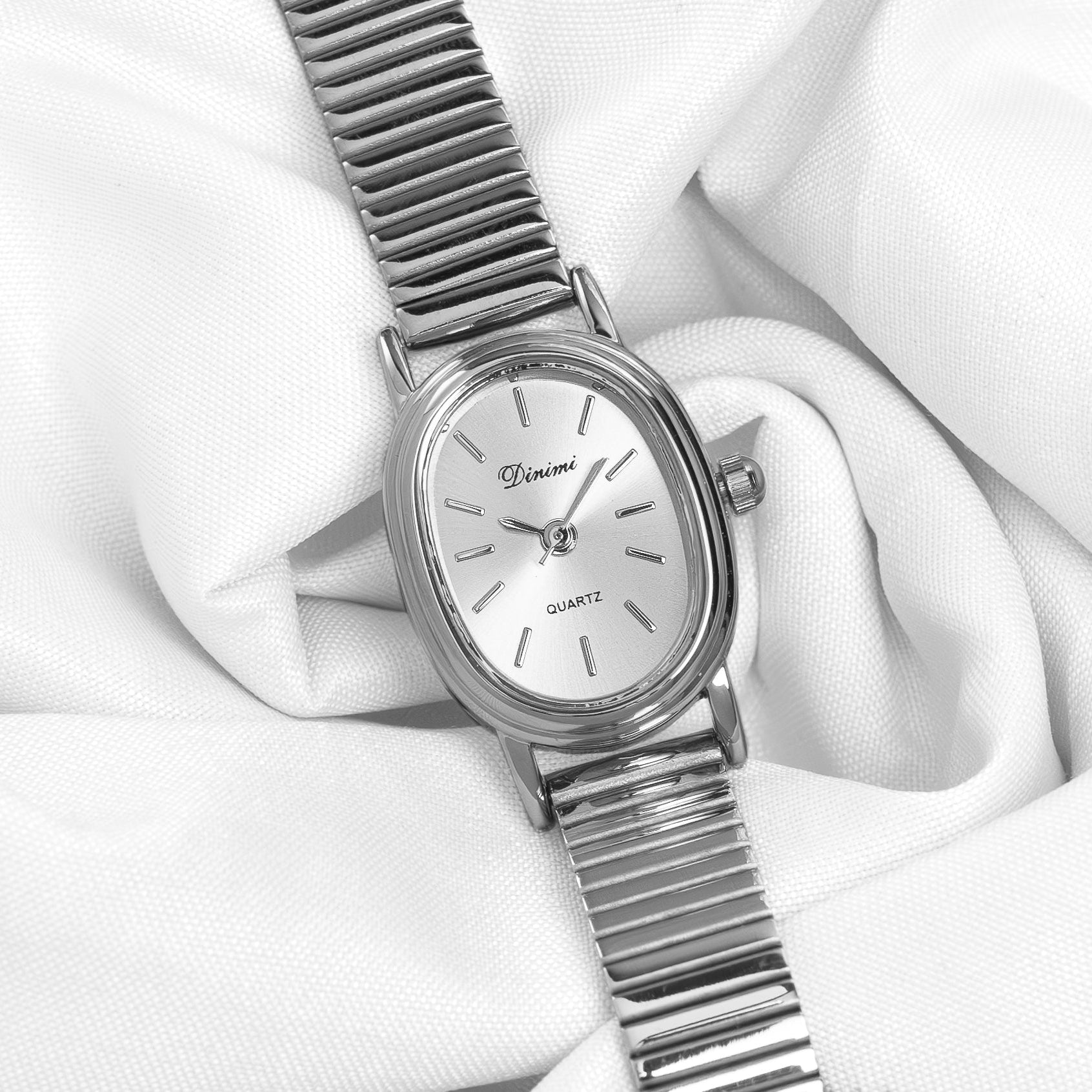 RELOJ DINIMI ORIGINAL 77101 PLATEADO DORADO ROSA NEGRO BLANCO | DIN-14, DIN-15, DIN-16, DIN-17, DIN-18