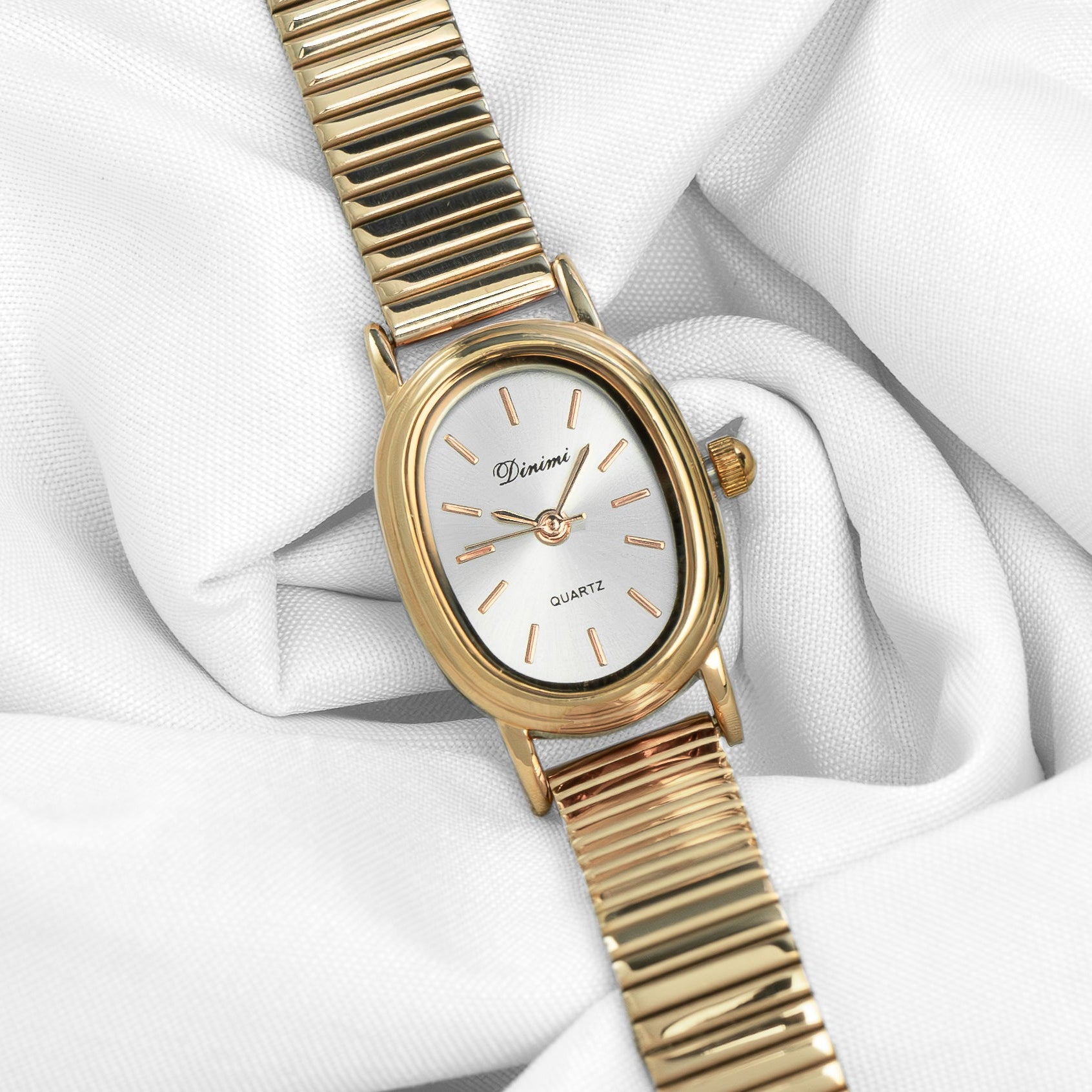 RELOJ DINIMI ORIGINAL 77101 PLATEADO DORADO ROSA NEGRO BLANCO | DIN-14, DIN-15, DIN-16, DIN-17, DIN-18