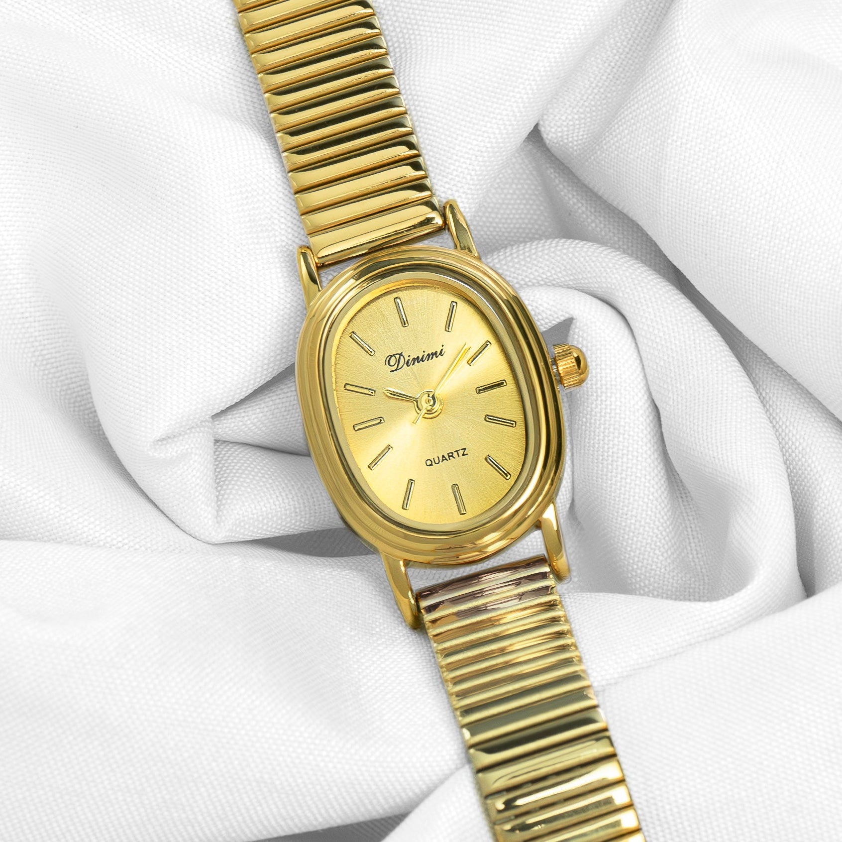 RELOJ DINIMI ORIGINAL 77101 PLATEADO DORADO ROSA NEGRO BLANCO | DIN-14, DIN-15, DIN-16, DIN-17, DIN-18