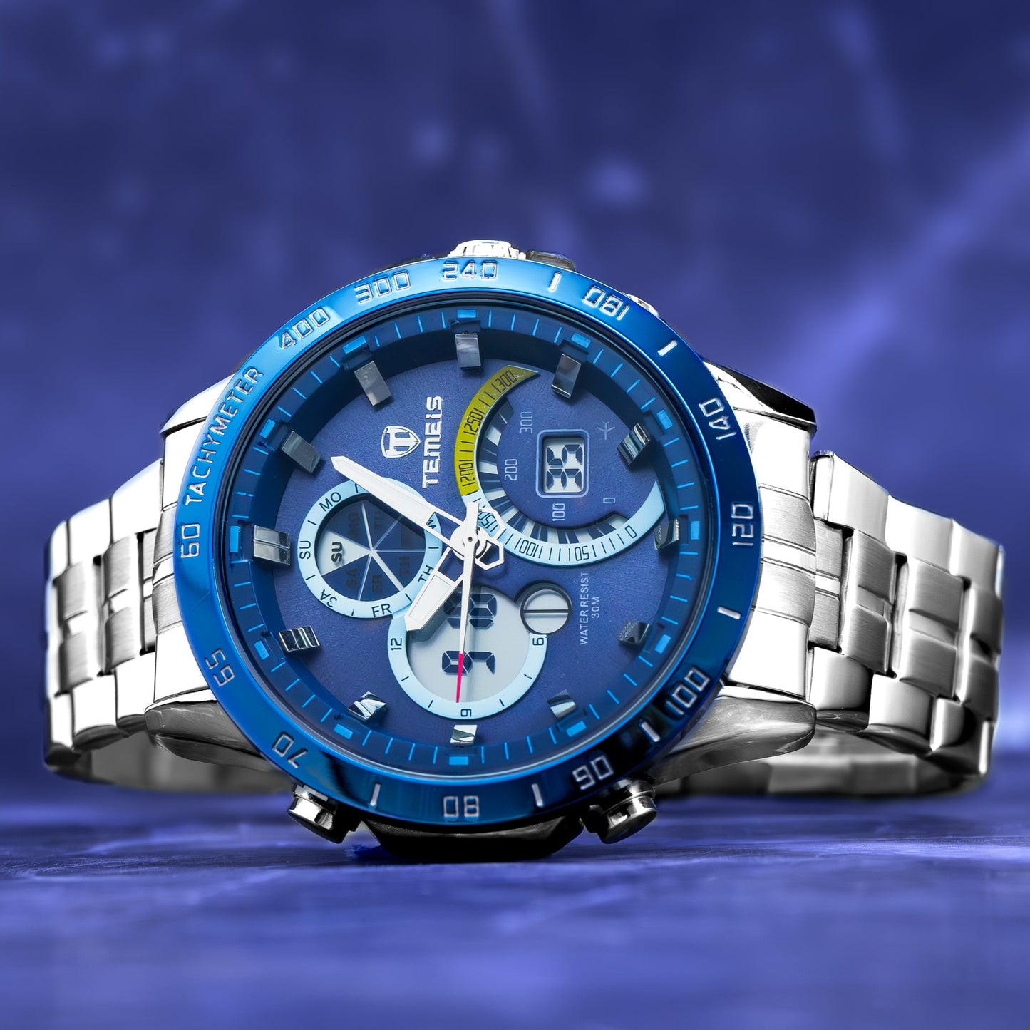 RELOJ TEMEIS ORIGINAL 8120 NEGRO AZUL PLATEADO DORADO BLANCO | TEM-1, TEM-2, TEM-3, TEM-4, TEM-5