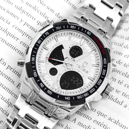 RELOJ TEMEIS ORIGINAL 8113 AZUL NEGRO DORADO AMARILLO PLATEADO | TEM-6, TEM-7, TEM-8, TEM-9, TEM-10