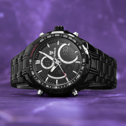 RELOJ TEMEIS ORIGINAL 8113 AZUL NEGRO DORADO AMARILLO PLATEADO | TEM-6, TEM-7, TEM-8, TEM-9, TEM-10