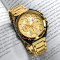 RELOJ PANZER ORIGINAL - ELEGANTE AZUL Y DORADO | PAN-16, PAN-17, PAN-18