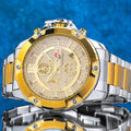 RELOJ PANZER ORIGINAL - ELEGANTE PLATEADO Y DORADO| PAN-22, PAN-23, PAN-24, PAN-25