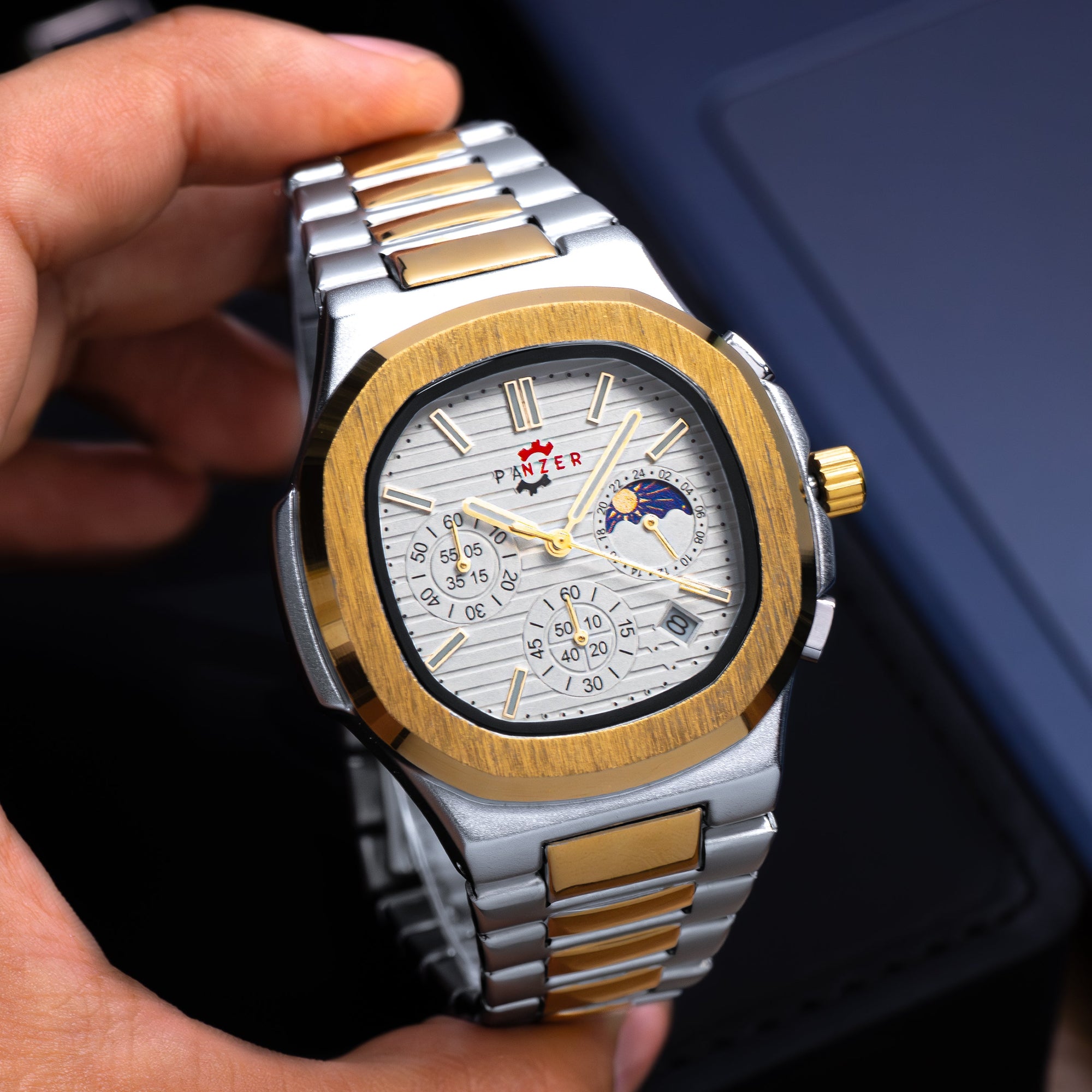 RELOJ PANZER ORIGINAL - ELEGANTE DORADO | PAN-41