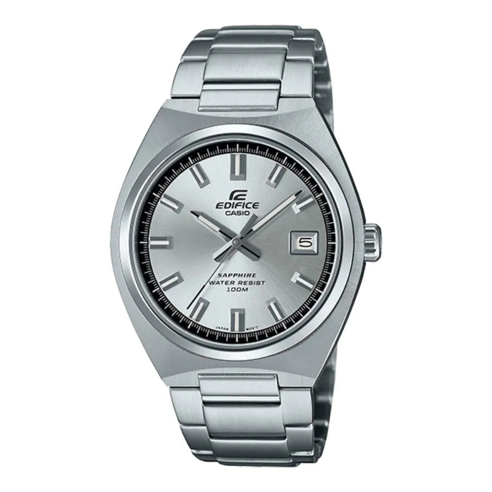 EFB-109D | RELOJ CASIO EDIFICE ORIGINAL ACERO NEGRO AZUL PLATEADO | EDI-OG-19, EDI-OG-20, EDI-OG-21