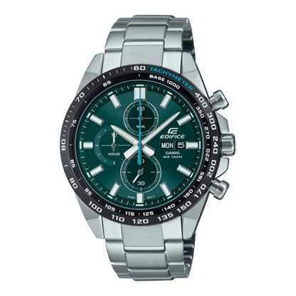 EFR-574D | RELOJ CASIO EDIFICE ORIGINAL ACERO PLATEADO BLANCO VERDE NEGRO | EDI-OG-38, EDI-OG-39, EDI-OG-40, EDI-OG-41