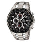 EF-539D | RELOJ CASIO EDIFICE ORIGINAL ACERO NEGRO AZUL | EDI-OG-17, EDI-OG-18