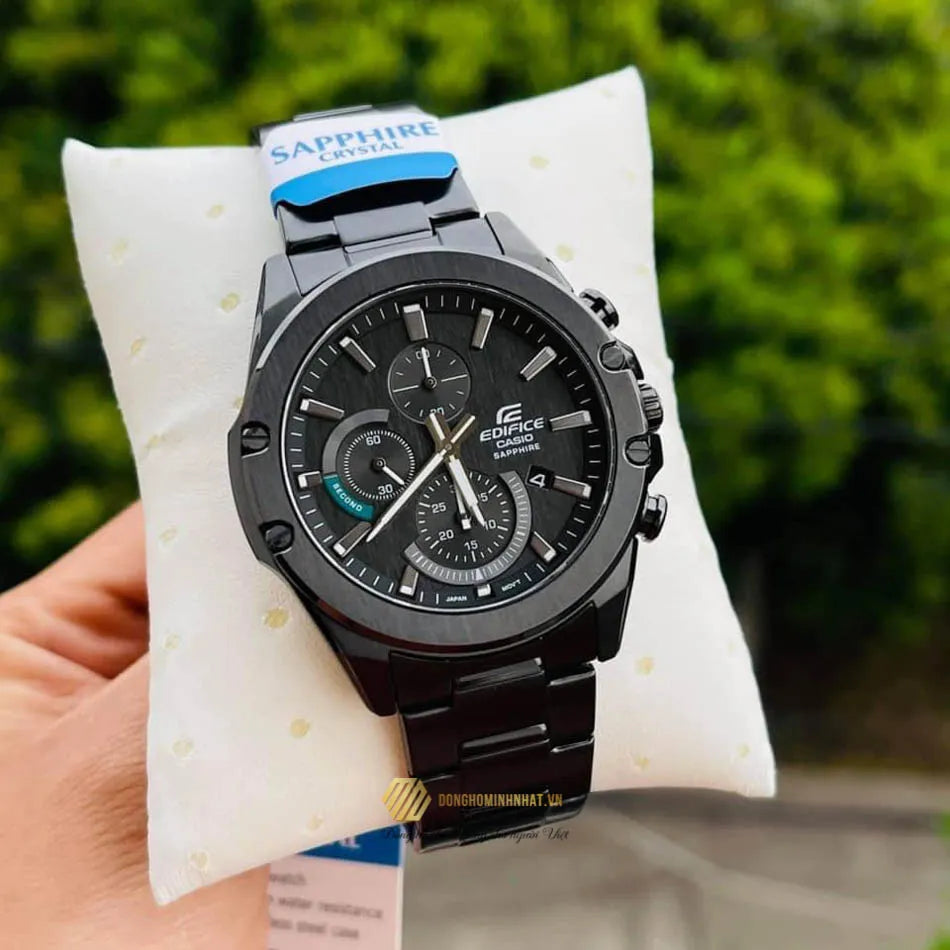 EFR-S567 | RELOJ CASIO EDIFICE ORIGINAL ACERO PLATEADO AZUL NEGRO | EDI-OG-50, EDI-OG-51, EDI-OG-52