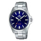 EFV-100 | RELOJ CASIO EDIFICE ORIGINAL ACERO NEGRO AZUL | EDI-OG-53, EDI-OG-54