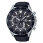 EFV-620 | RELOJ CASIO EDIFICE ORIGINAL CUERO NEGRO | EDI-OG-67