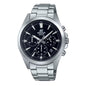 EFV-630 | RELOJ CASIO EDIFICE ORIGINAL ACERO NEGRO AZUL | EDI-OG-68, EDI-OG-69