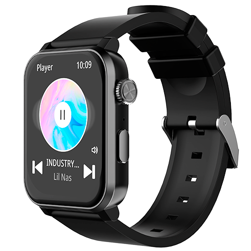 RELOJ SMARTWATCH 822 ORIGINAL  - NEGRO | APP-18