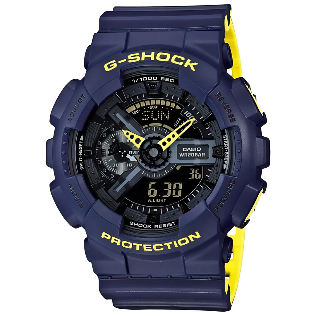 RELOJ G-SHOCK DEPORTIVO - CORREA DE RESINA | GA-110 TOP
