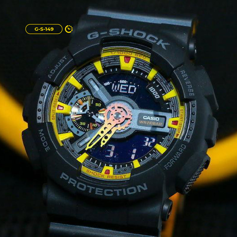 RELOJ G-SHOCK DEPORTIVO - CORREA DE RESINA | GA-110 TOP