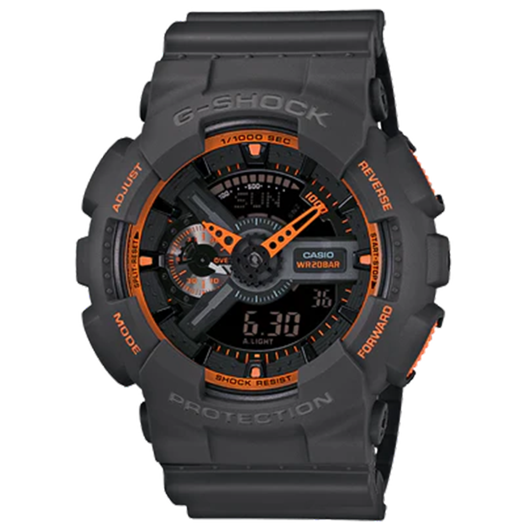 RELOJ G-SHOCK DEPORTIVO - CORREA DE RESINA | GA-110 TOP