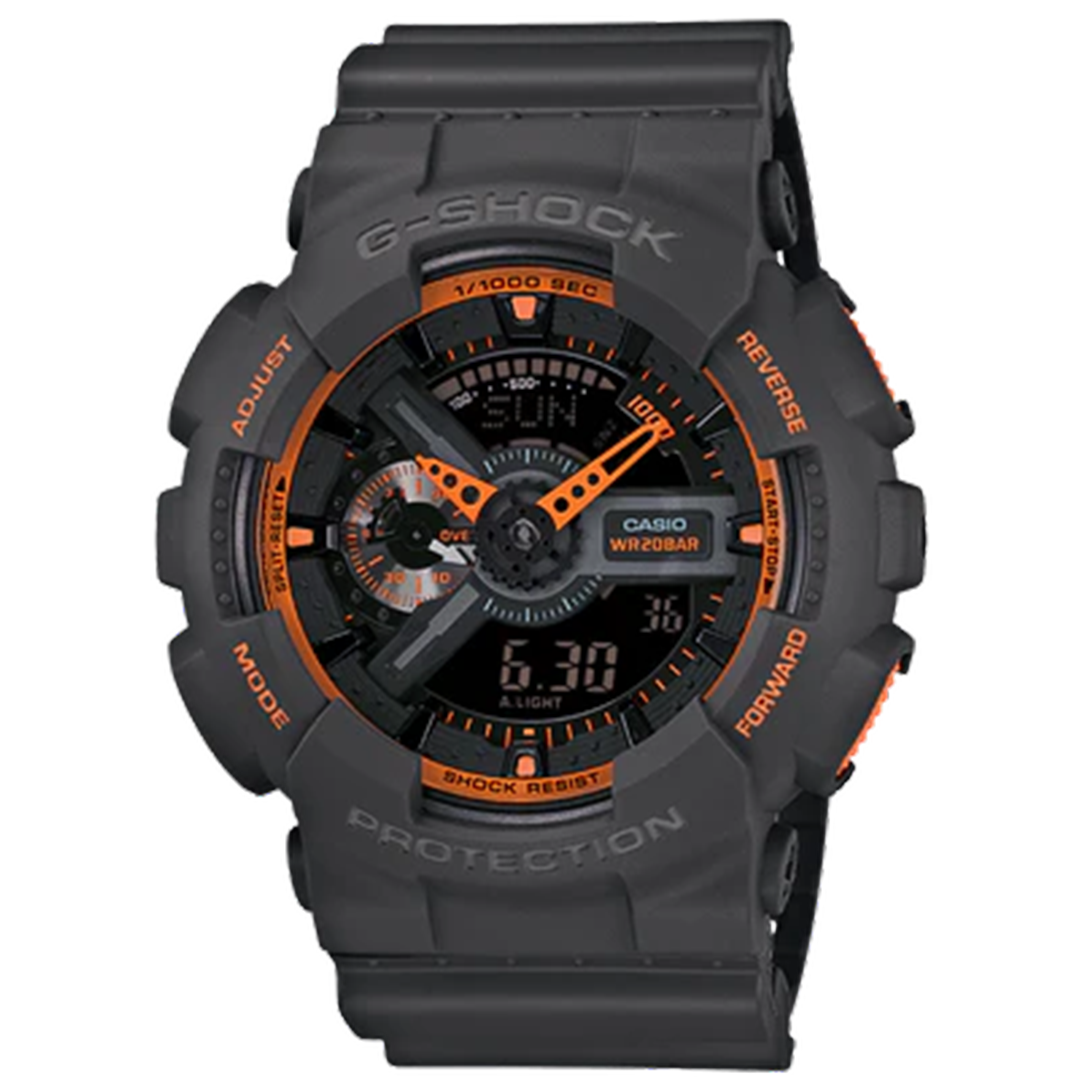 RELOJ G-SHOCK DEPORTIVO - CORREA DE RESINA | GA-110 TOP