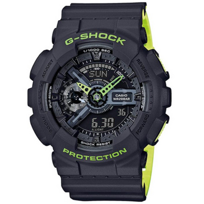 RELOJ G-SHOCK DEPORTIVO - CORREA DE RESINA | GA-110 TOP