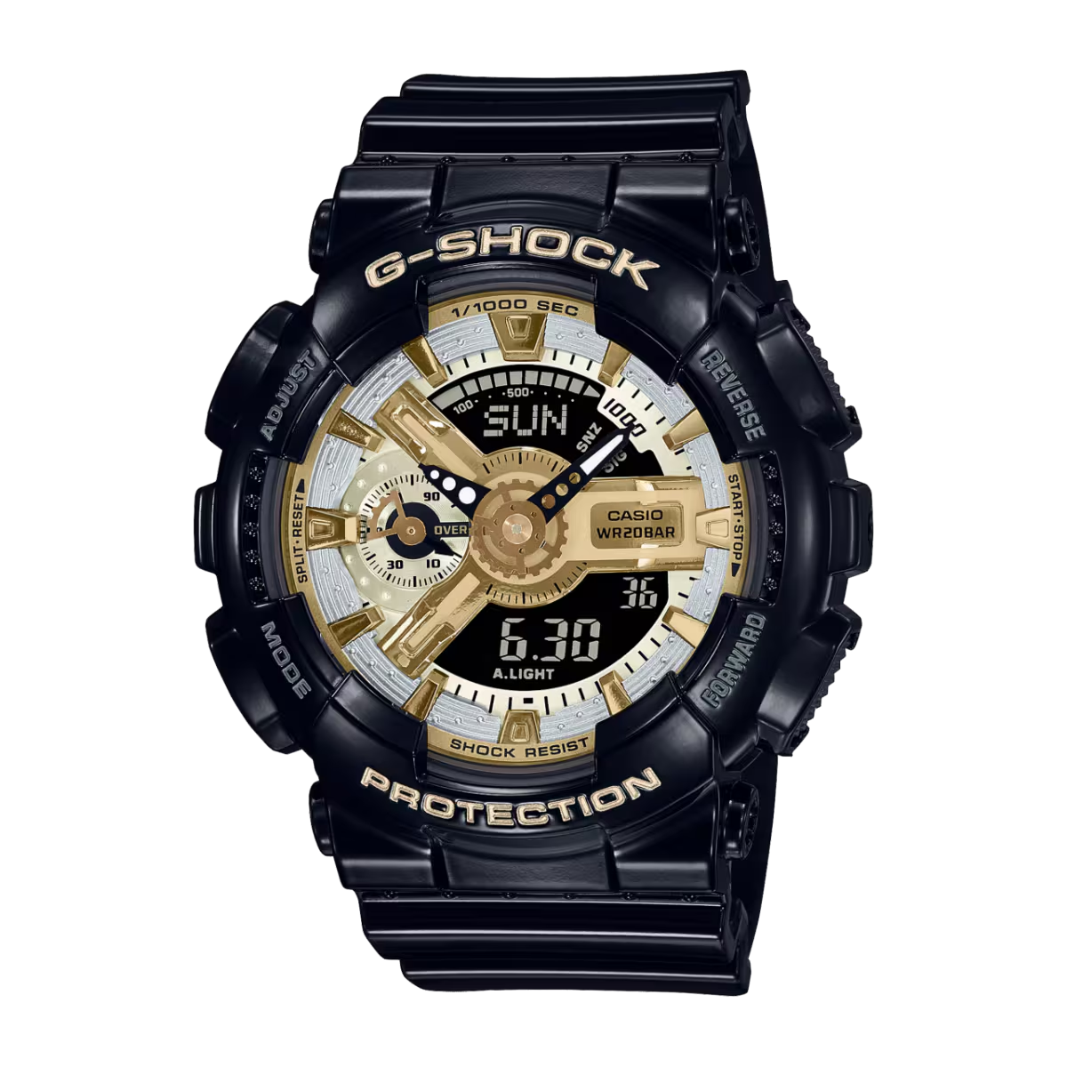 RELOJ G-SHOCK DEPORTIVO - CORREA DE RESINA | GA-110 TOP