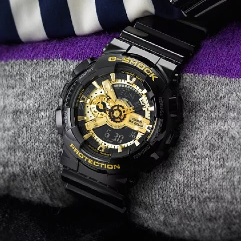 RELOJ G-SHOCK DEPORTIVO - CORREA DE RESINA | GA-110 TOP