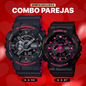 RELOJ DEPORTIVO G-SHOCK - PAREJA PINK/RED #4 | SKU: G-S-56/G-S-87