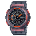 RELOJ G-SHOCK DEPORTIVO NARANJA - VERDE NEON - NEGRO