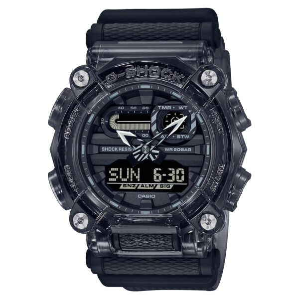 RELOJ G-SHOCK ARMY NEGRO TRANSPARENTE | SKU: G-S-333