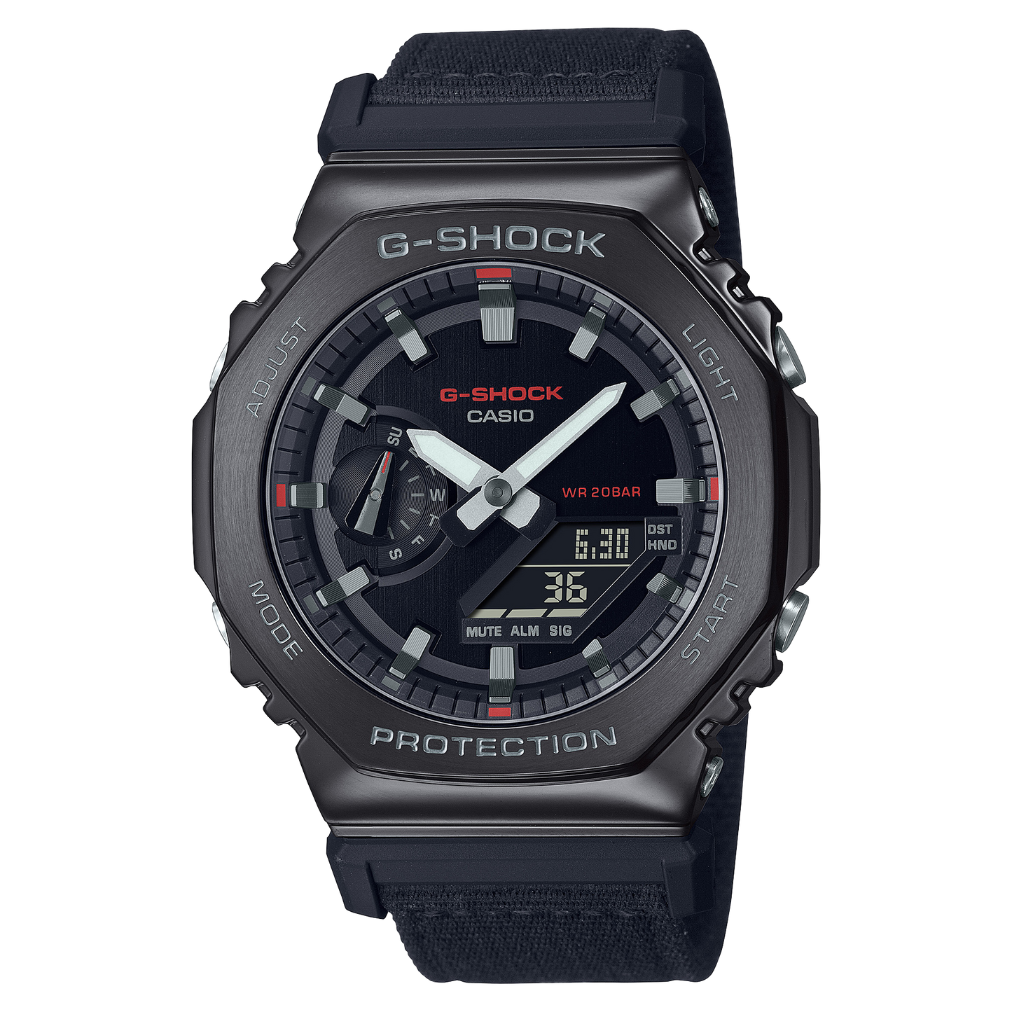 RELOJ G-SHOCK NEGRO - VERDE - BEIGE | G-S-307 | G-S-308 | G-S-327