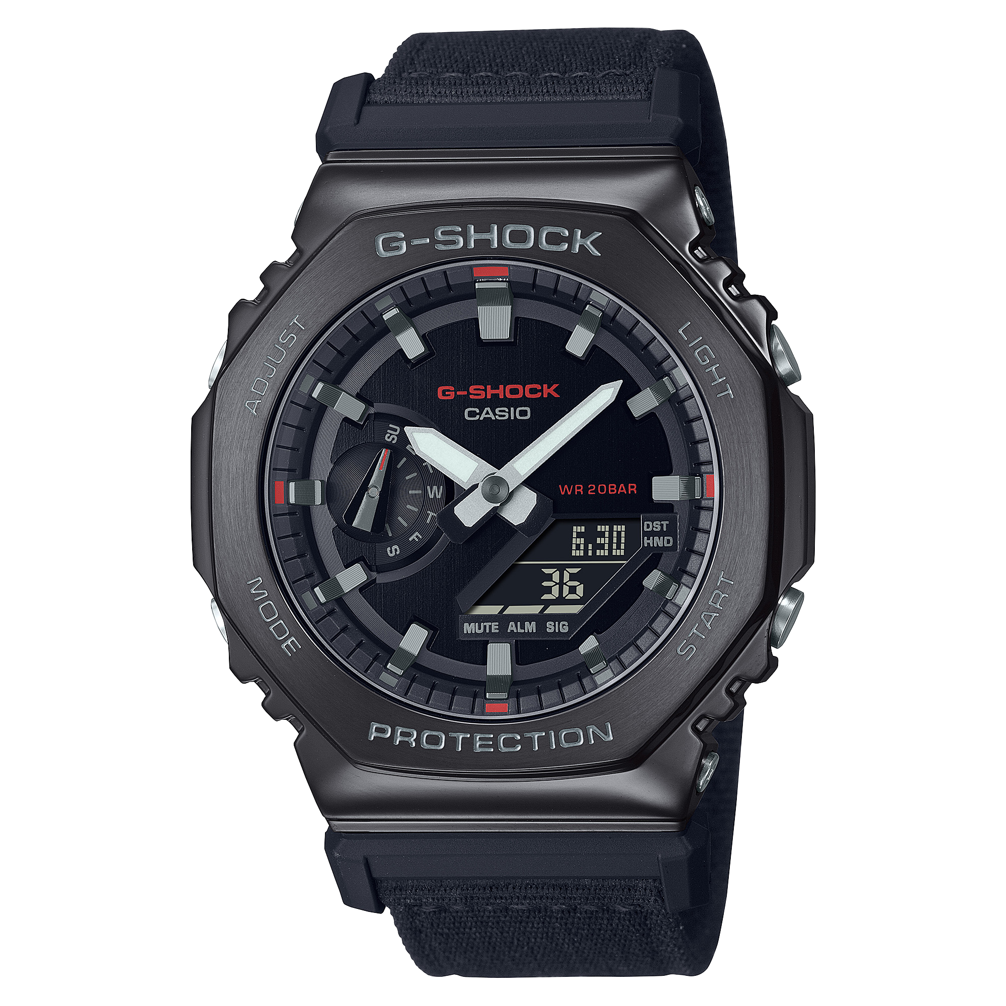 RELOJ G-SHOCK NEGRO - VERDE - BEIGE | G-S-307 | G-S-308 | G-S-327