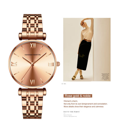 RELOJ HANNAH MARTIN HM -1522 ROSA | HAN-59 | HAN-57 | HAN-58
