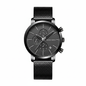 RELOJ ORIGINAL HANNAH MARTIN - CASUAL Y ELEGANTE - NEGRO CON CORREA DE MALLA| HAN - 101